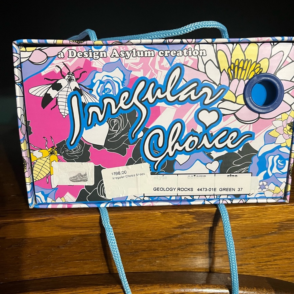 Irregular Choice Geology Rocks Shoe